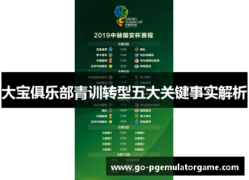 大宝俱乐部青训转型五大关键事实解析