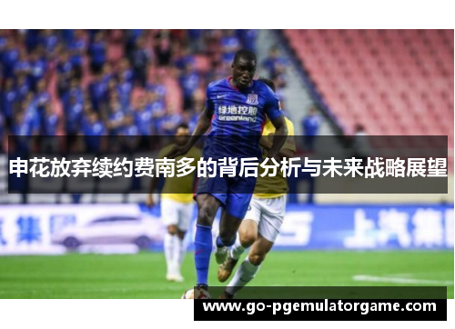 申花放弃续约费南多的背后分析与未来战略展望 申花放弃续约费南多的背后分析与未来战略展望