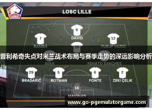 普利希奇失点对米兰战术布局与赛季走势的深远影响分析 普利希奇失点对米兰战术布局与赛季走势的深远影响分析