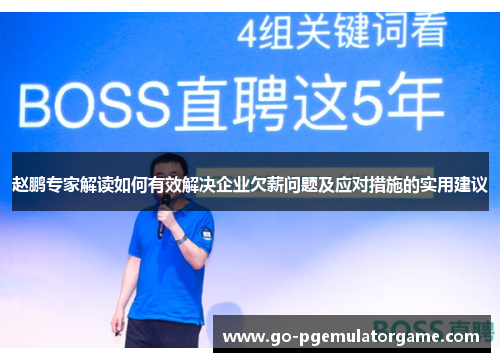 赵鹏专家解读如何有效解决企业欠薪问题及应对措施的实用建议